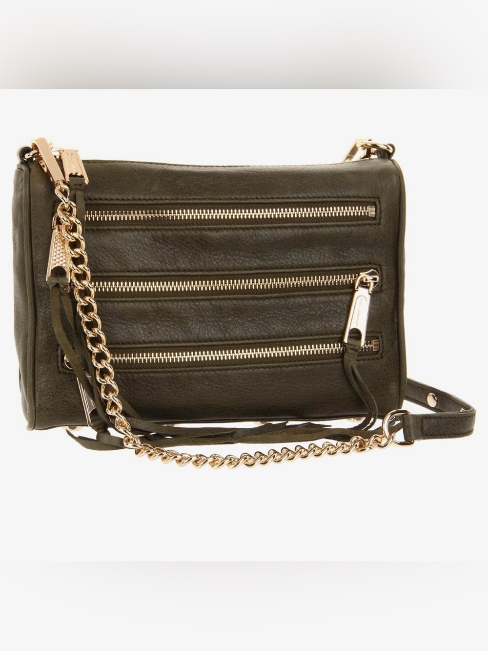 Rebecca minkoff 5 zipper crossbody bag